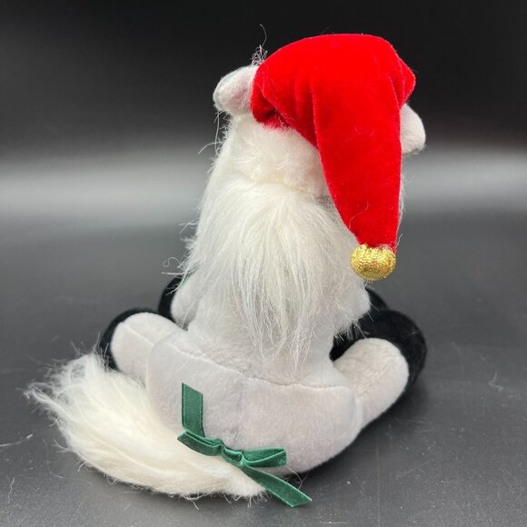 Breyer Kris Plush Holiday Christmas Horse Pony With Santa Hat & Red Bag Stuffed - Picture 3 of 7